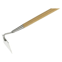 Kent & Stowe Stainless Steel Long Handled Draw Hoe, FSC®