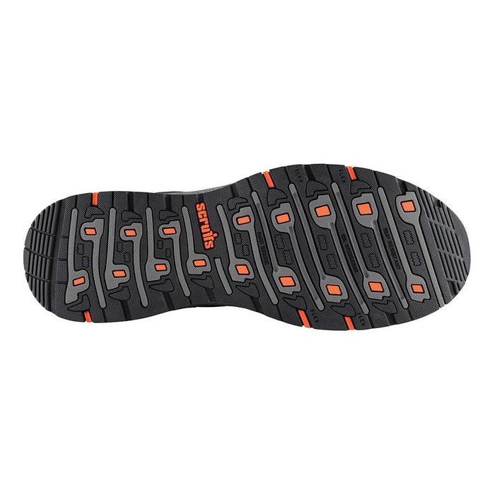 Scruffs Air Safety Trainer Black/Orange Size 9 / 43 Scruffs - Town Tools 