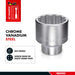 Teng Tools 1" Socket 12 pt Metric 80mm Teng Tools - Town Tools 