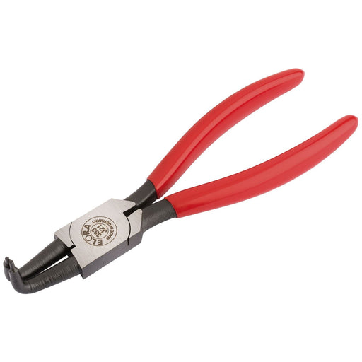 Draper J21 Bent Internal Circlip Pliers, 19 - 60mm 21295 Draper - Town Tools 