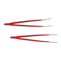 Laser Stainless Steel Tweezers 2pc 6692