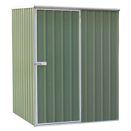 Dellonda Galvanised Steel Metal Garden Shed  Green Dellonda - Town Tools 