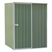 Dellonda Galvanised Steel Metal Garden Shed  Green Dellonda - Town Tools 