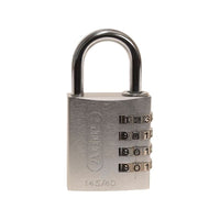 Abus Mechanical 145/40 40mm Aluminium Combination Padlock Silver 49543