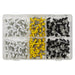 Sealey Numberplate Screw Assortment 4.8mm x 18mm 195pc - Plastic Enclosed Head Sealey - Town Tools 