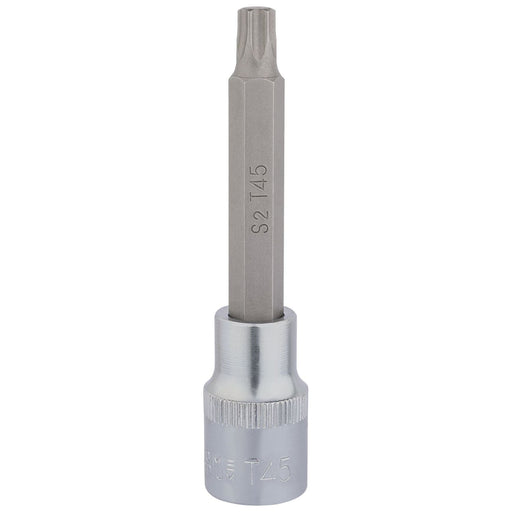 Draper TX-STAR Socket Bit, 1/2" Sq. Dr., T45 x 100mm 16316 Draper - Town Tools 