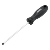 Draper Slotted Hard Grip Screwdriver, 5.5 x 125mm