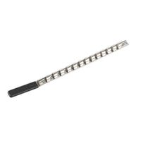 Sealey Premier Premier Socket Retaining Rail with 14 Clips 1/2"Sq Drive AK1214
