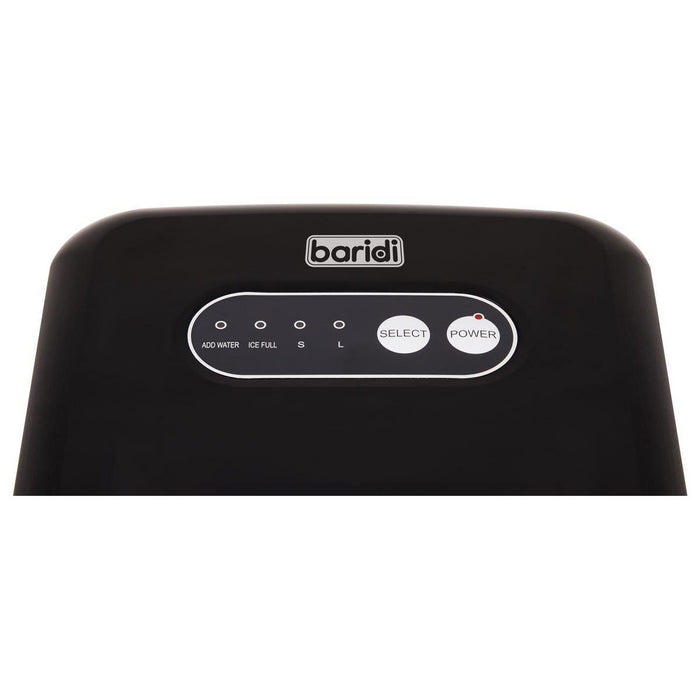 Baridi Ice Cube Maker with LED Display & 10 Minute Freeze Baridi - Town Tools