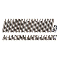 Bluespot Tools Mixed Hex Spline & TORX Bit Set, 40 Piece