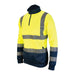 Tough Grit Hi-Vis 2-Tone Sweatshirt Yellow/Navy XXL Tough Grit - Town Tools 