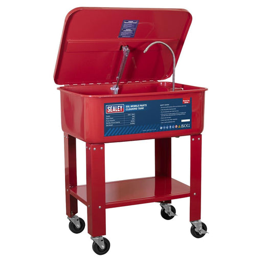 Sealey Mobile Parts Cleaning Tank 50L SM28 Sealey - Town Tools 