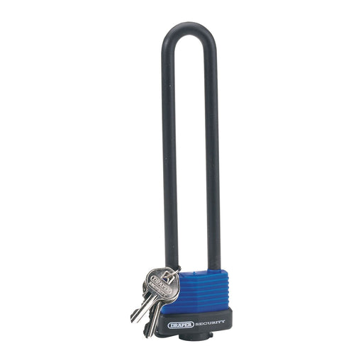 Draper U Bar Extra Long Shackle Lock with 2 Keys 62952 Draper - Town Tools 