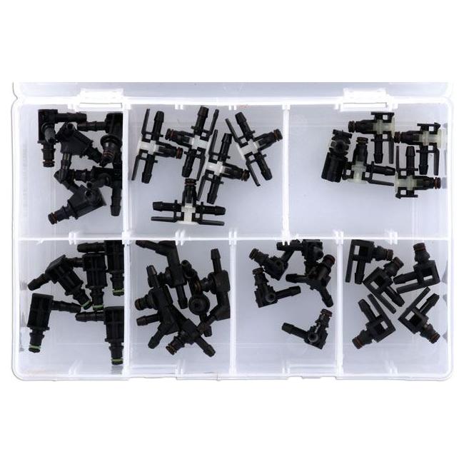 Connect Assorted Popular Common Rail Leak off Connectors - Bosch 35pc 34079 Tool Connection - Town Tools 