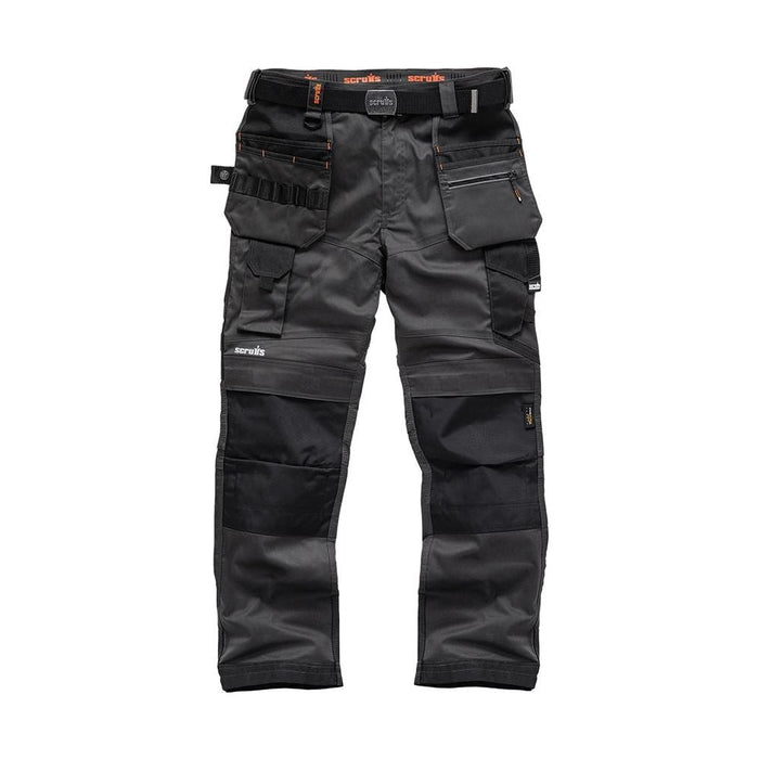 Scruffs Pro Flex Holster Trousers Graphite 38S Scruffs - Town Tools 