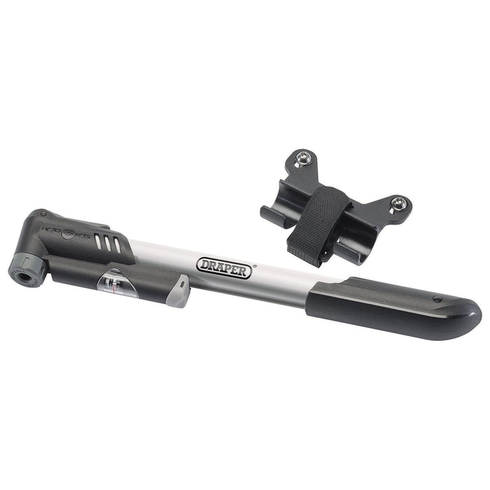 Draper Dual Connector Bicycle Hand Pump 57379 Draper - Town Tools 