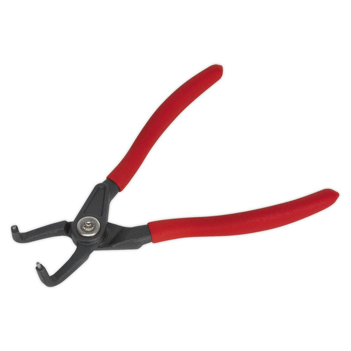 Sealey Circlip Pliers Internal Bent Nose 170mm AK84553 Sealey - Town Tools 