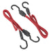 Sealey Flat Bungee Cord Set 2pc 760mm BCS17 Sealey - Town Tools 