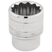 Draper HI-TORQ 12 Point Socket, 1/2" Sq. Dr., 26mm 33441 Draper - Town Tools 