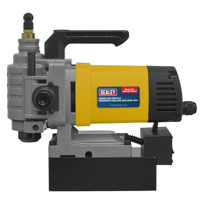 Sealey Low Profile Magnetic Drilling Machine 35mm 110V MAG35110VLP Sealey - Town Tools 