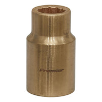 Sealey Socket 12mm 1/2"Sq Drive Non-Sparking WallDrive NS045