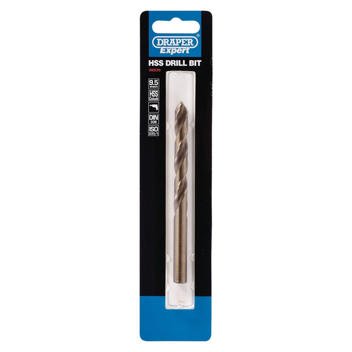 Draper HSS Cobalt Drill Bit, 9.5mm 39239