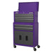 Sealey Topchest & Rollcab Combination 6 Drawer with Ball-Bearing Slides Purple/G Sealey - Town Tools 