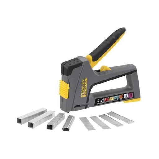 Stanley® Hand Tools FATMAX® 6-in-1 Multi-Purpose Plastic Staple and Brad Nail Gun STANLEY® Hand Tools - Town Tools