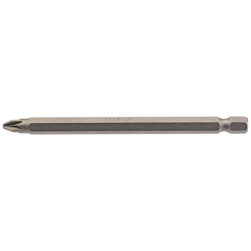 Draper PZ Type Insert Bit, 1/4" Hex, 100mm Long, No.2 (Pack of 1) 64362 Draper - Town Tools 