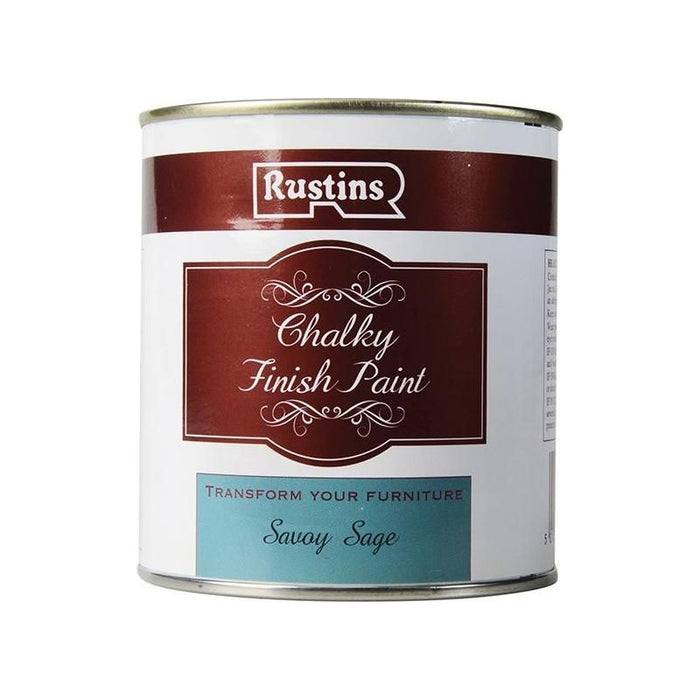 Rustins Chalky Finish Paint Savoy Sage 500ml Rustins - Town Tools