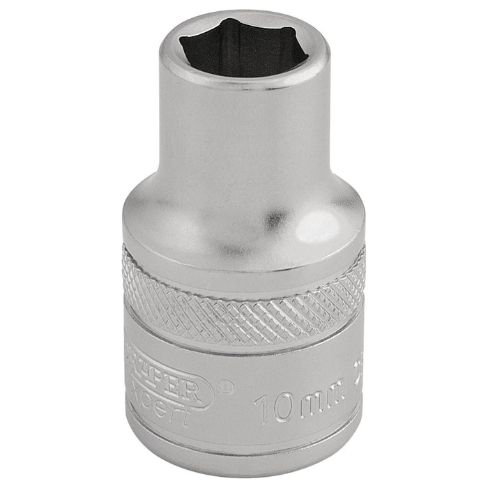 Draper 6 Point Metric Socket, 1/2" Sq. Dr., 10mm 16598 Draper - Town Tools 