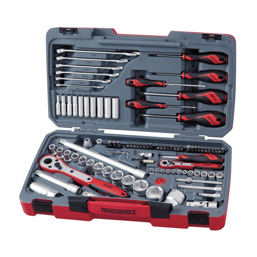 Teng Tools MECCA PRO 1/4" & 1/2" Socket & Tool Set 95 Pieces Teng Tools - Town Tools 