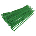 Sealey Cable Tie 200 x 4.4mm Green Pack of 100 CT20048P100G Sealey - Town Tools 