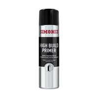 Simoniz High Build Primer Spray Putty Filler Aerosol Paint 500ml SIMB90D
