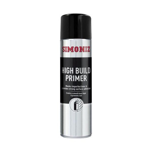 Simoniz High Build Primer Spray Putty Filler Aerosol Paint 500ml SIMB90D Simoniz - Town Tools 