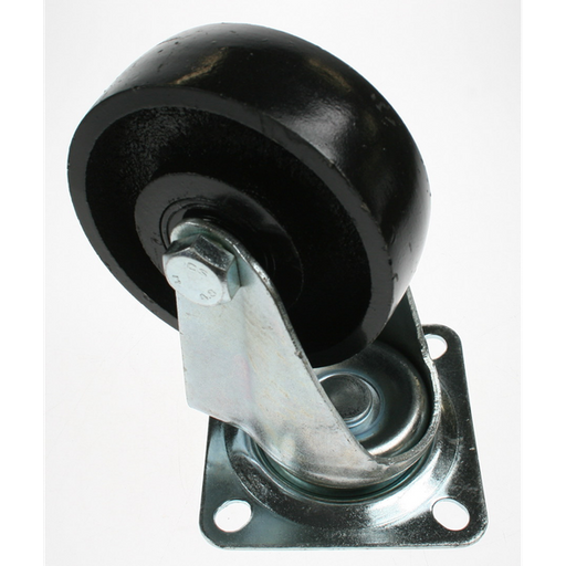 Sealey Wheel, swivel castor, 4-bolt fix (D:100 W:32 B:12 H:141)