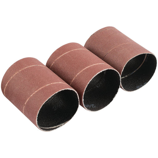 Draper Aluminium Oxide Sanding Sleeves, 45 x 60mm, 240 Grit (Pack of 3) 93357 Draper - Town Tools 