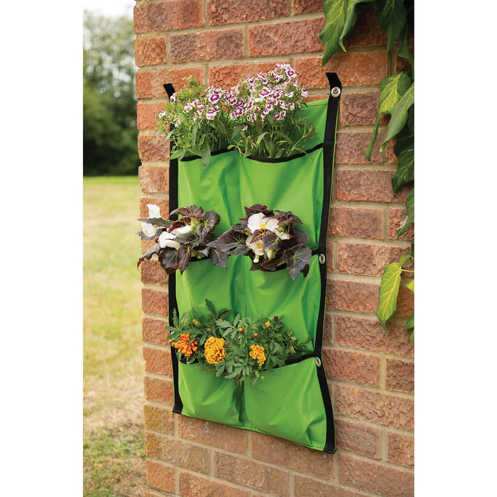 Draper 6-Section Fabric Hanging Grow Bag - HGB6