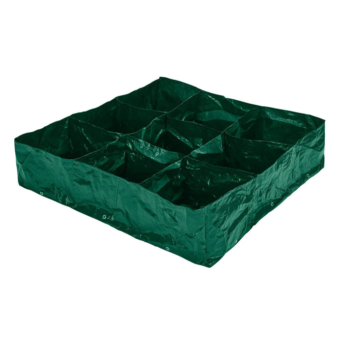 Draper 9-Section Grow Bag Planter, 230L - GBSS6