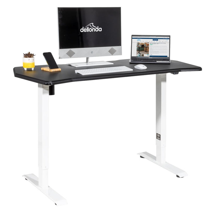 Dellonda Single Motor Ultra-Quiet Adjustable-Height Electric Sit/Stand Desk