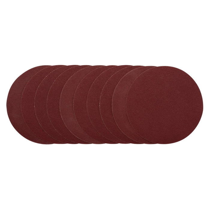 Draper Sanding Discs, , 80 Grit (Pack of 10) 200-230mm