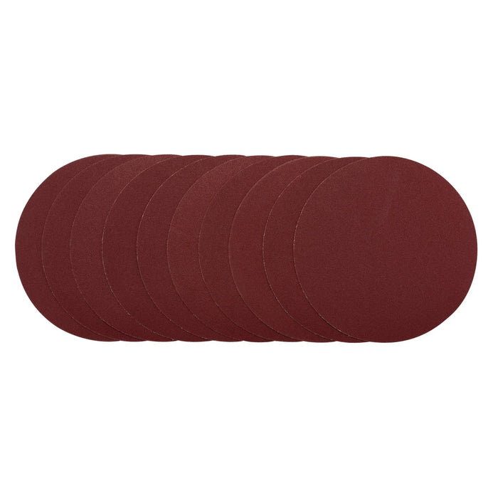 Draper Sanding Discs, , 120 Grit (Pack of 10) 200-230mm