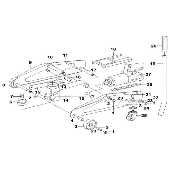 Sealey Front wheel
