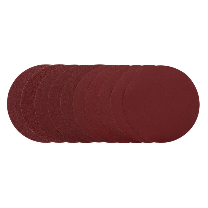 Draper Sanding Discs, , Assorted Grit (Pack of 10) 200-230mm