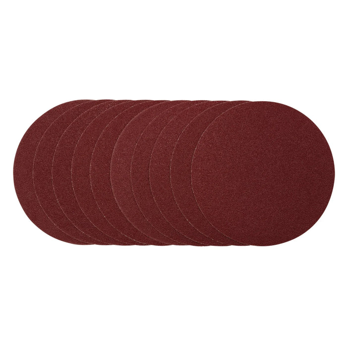 Draper Sanding Discs, , 40 Grit (Pack of 10) 200-230mm