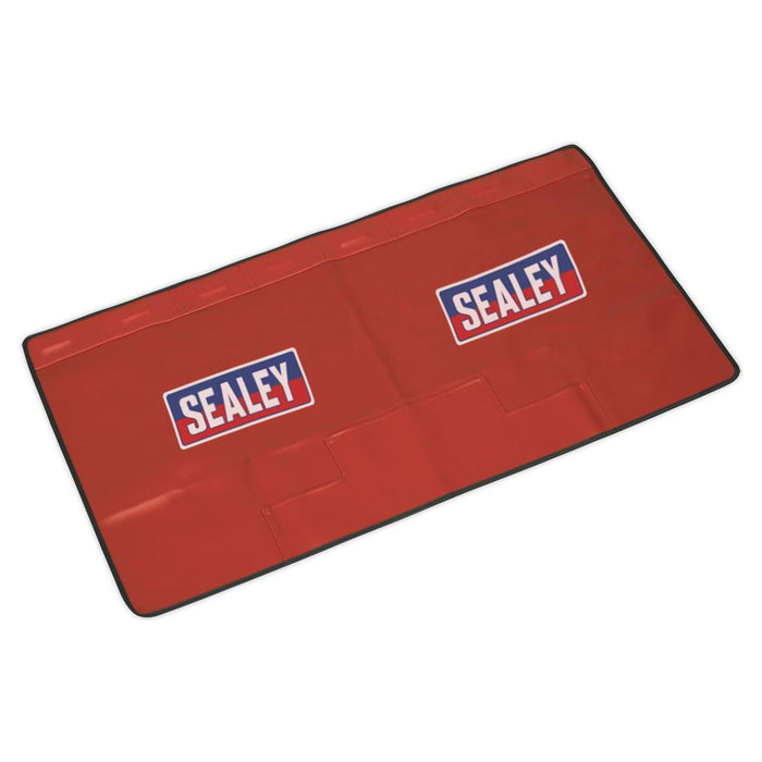 Sealey Wing Cover with 4 Pockets Workshop Magnetic VS856 Sealey - Town Tools 