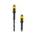 Dewalt Telecoms USB C to USB C Reinforced Charging Cable 1.2m (4ft) DEWALT Telecoms - Town Tools