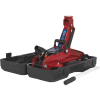 Sealey Trolley Jack 2 Tonne Short Chassis with Storage Case 1050CXD