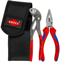KNIPEX 00 20 72 V06 Mini Pliers Set in Belt Tool Pouch, 1 x 08 22 145, 1 x 87 01