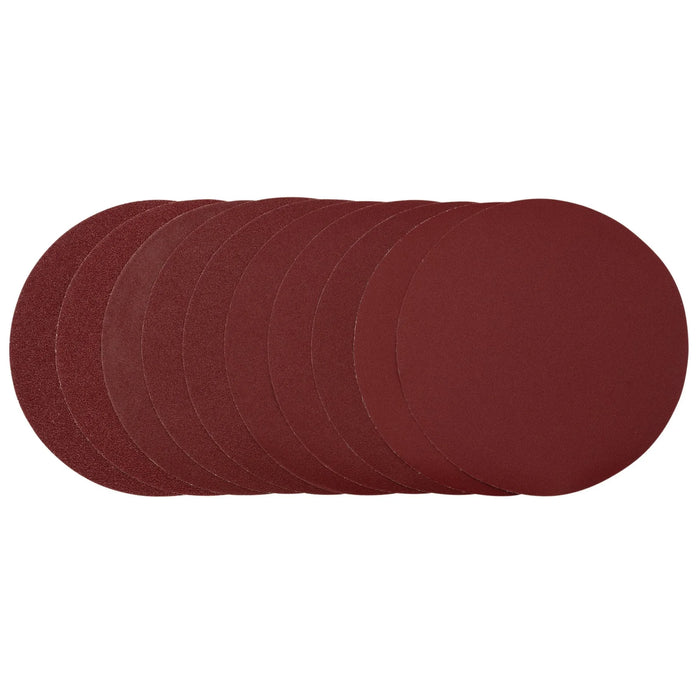 Draper Sanding Discs, , Assorted Grit (Pack of 10) 200-230mm